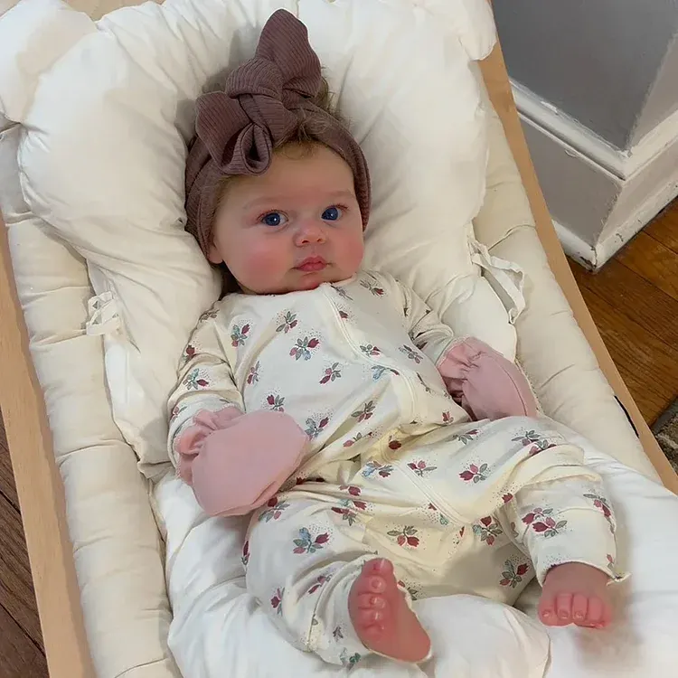 Full Body Silicone Soft Reborn Baby with Weighted Body, 12"/16"/20" Newborn Girl, photograph 2
