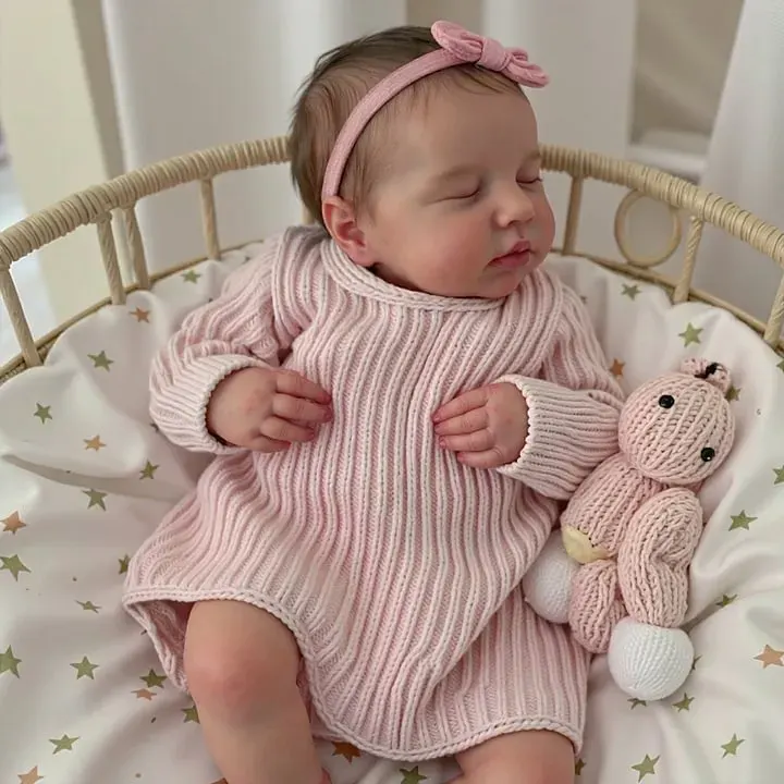 Full Body Silicone with Drink & Wet 12" & 16" Flexible and Soft Reborn Baby Doll, photograph 2