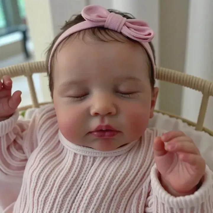 Full Body Silicone with Drink & Wet 12" & 16" Flexible and Soft Reborn Baby Doll, photograph 5