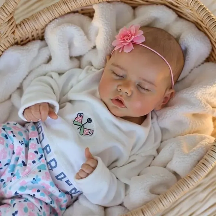 Full Body Silicone with Drink & Wet 12" & 16" Reborn Baby Doll, photograph 4