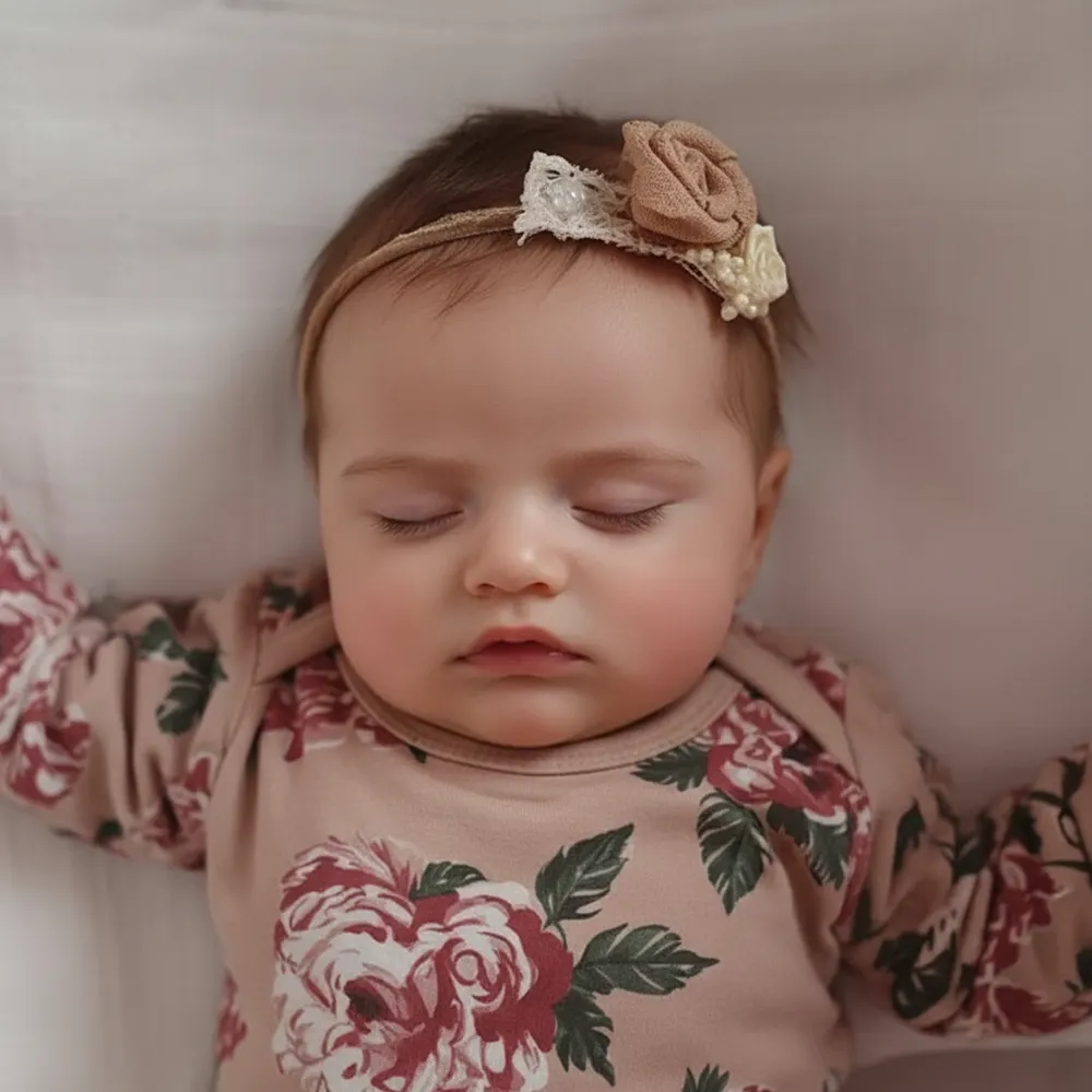 Heartbeat Dolls Handmade Reborn Dolls 20" Cute Reborn Newborn Baby Girls Doll, photograph 4