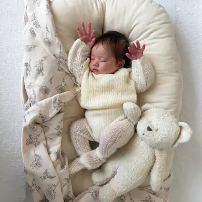 Heartbeat & Breath 20" Realistic Reborn Baby Doll with Vinyl Body