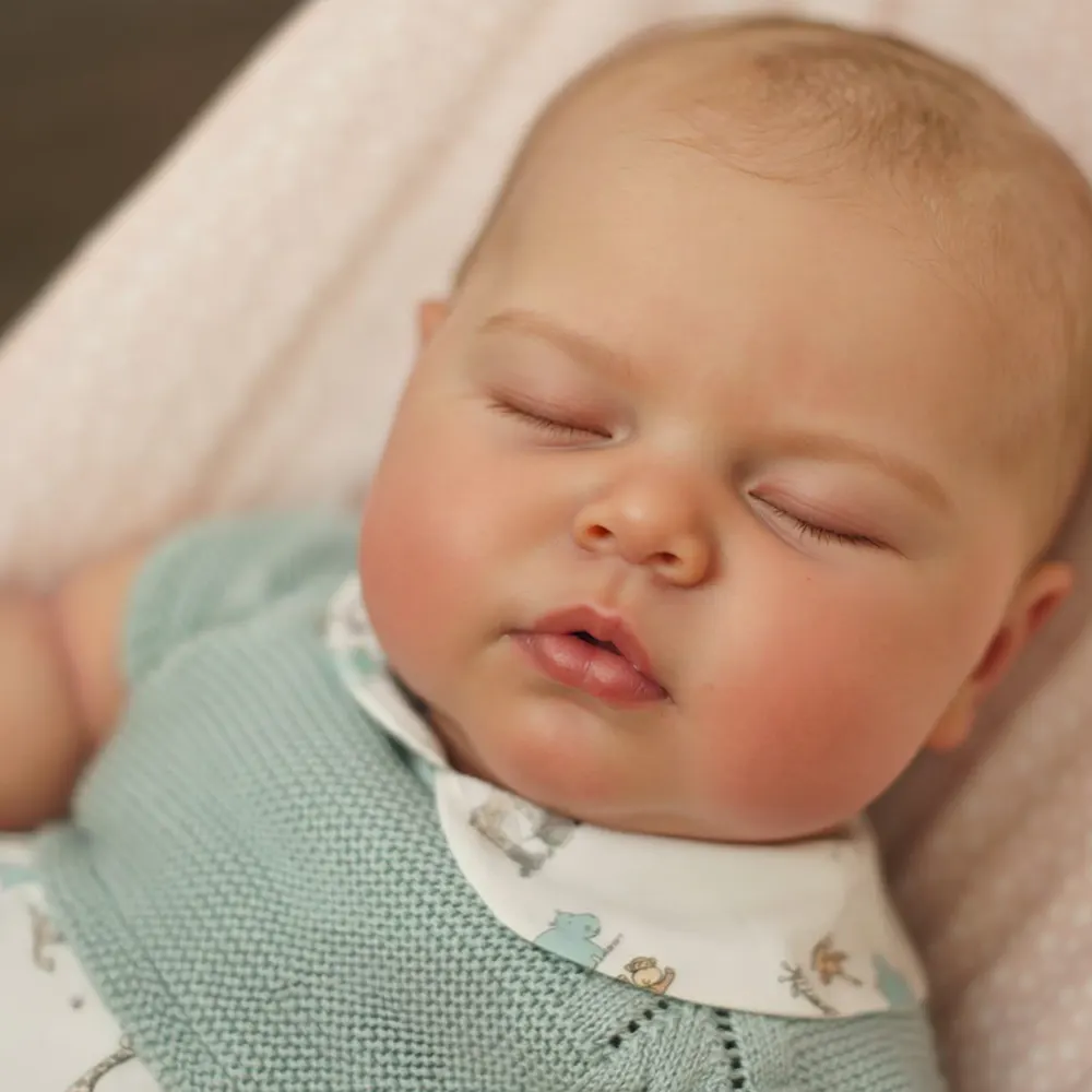 Heartbeat & Breath 20" Reborn Baby Doll Toddler Girl Doll with Gentle Heartbeat, photograph 5