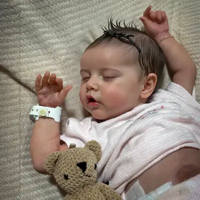 Heartbeat Coos & Breath 17" Reborn Baby Doll in Peaceful Sleep