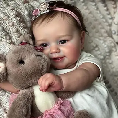 Heartbeat & Sound 20" Awake Handmade Reborn Baby Doll Realistic Reborn Baby