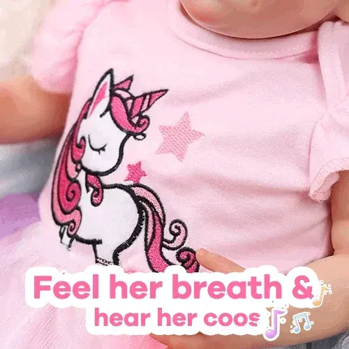 Heatbeat Coos and Breath 20" Sweet Sleeping Dreams Reborn Newborn Twins Sisters, photograph 3