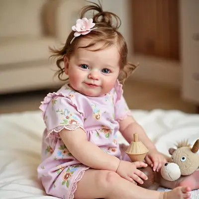 20" Reborn Toddler Realistic Baby Doll Girl Nalon with Chubby Lifelike Face
