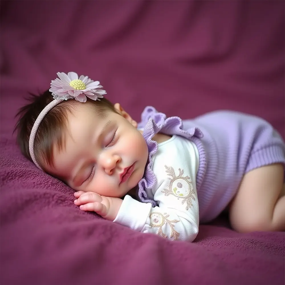 20" Silicone Vinyl Body Reborn Girl Doll Named Dazin with Brown Hair, photograph 6
