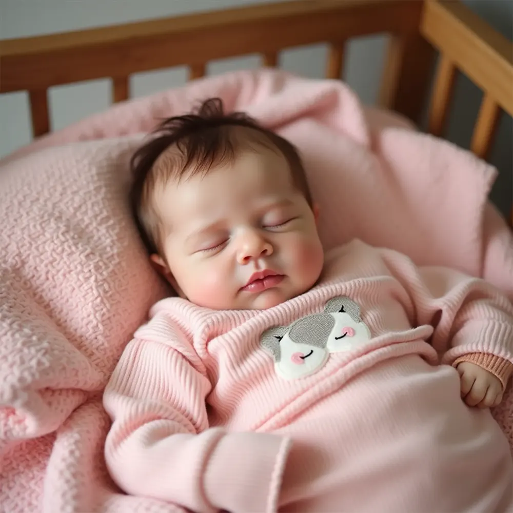 20" Truly Look Real Sleeping Baby Doll Girl Marce with Bottle and Pacifier