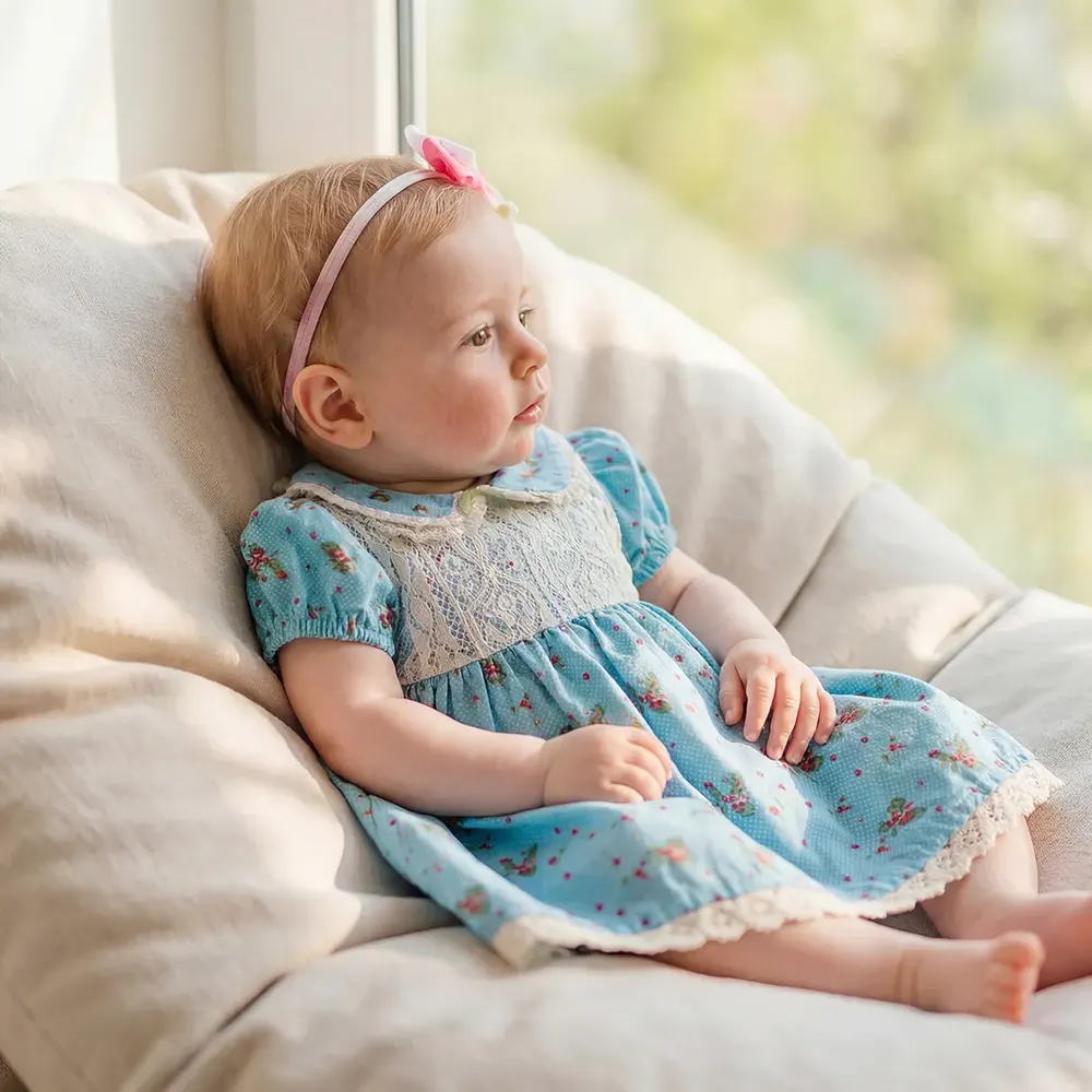 12" & 16" Full Body Silicone Bendable Reborn Baby Boy or Girl Dolls Named Aurelia, photograph 6