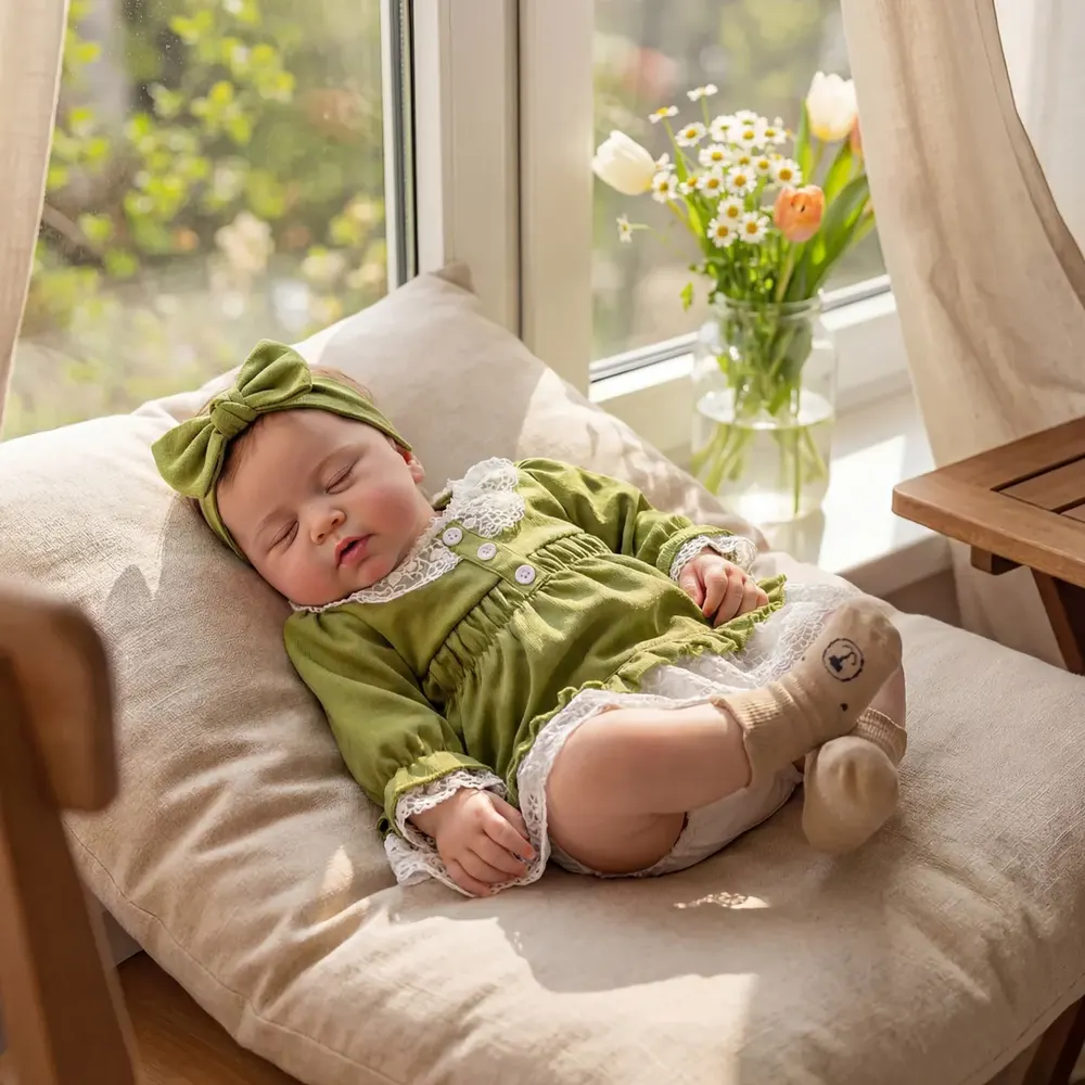 12" & 16" Full Body Silicone Bendable Reborn Baby Boy or Girl Dolls Named Aurelia, photograph 3