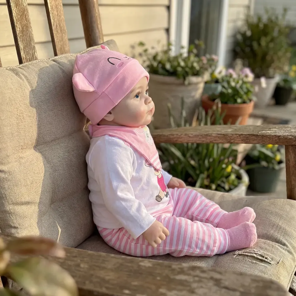 12" & 16" Full Body Silicone Bendable Reborn Baby Boy or Girl Dolls Named Rowan, photograph 5