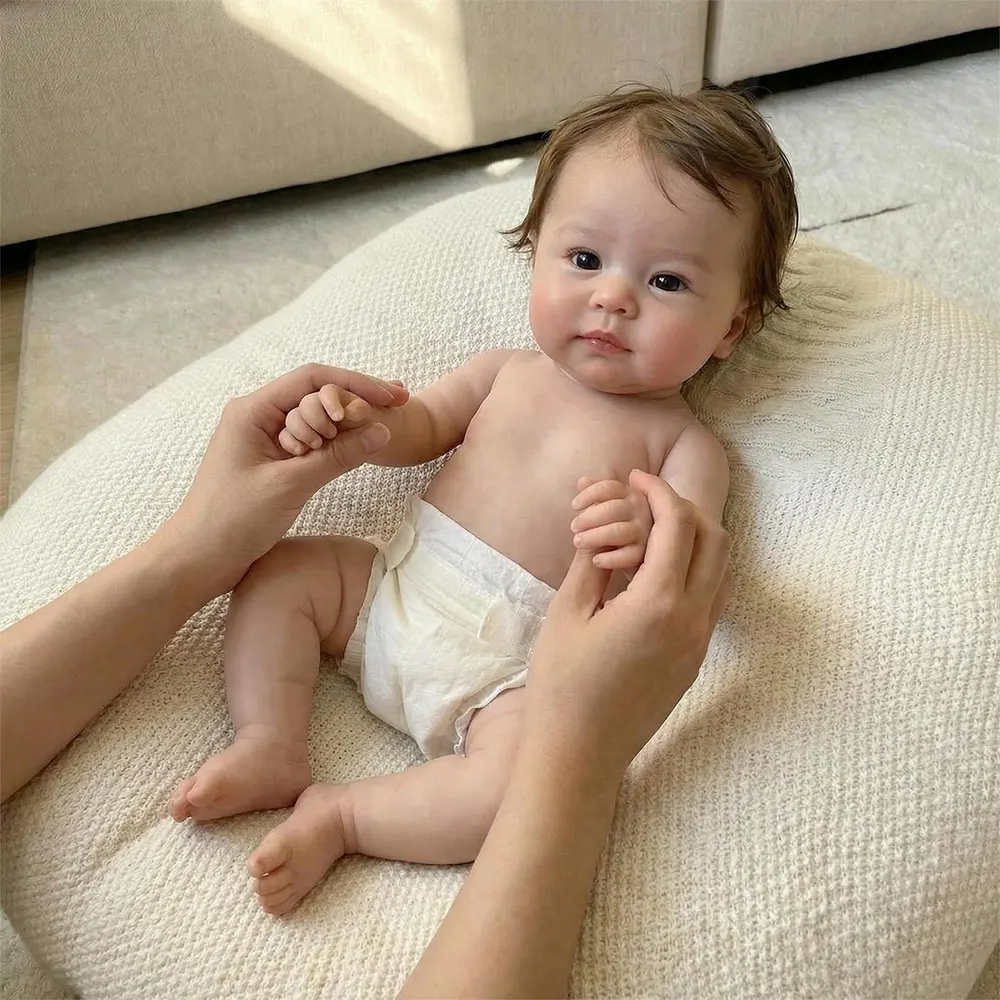 Newborn Silicone Reborn Baby in 12"/16"/20", Girl or Boy Doll with Real Looking, photograph 6