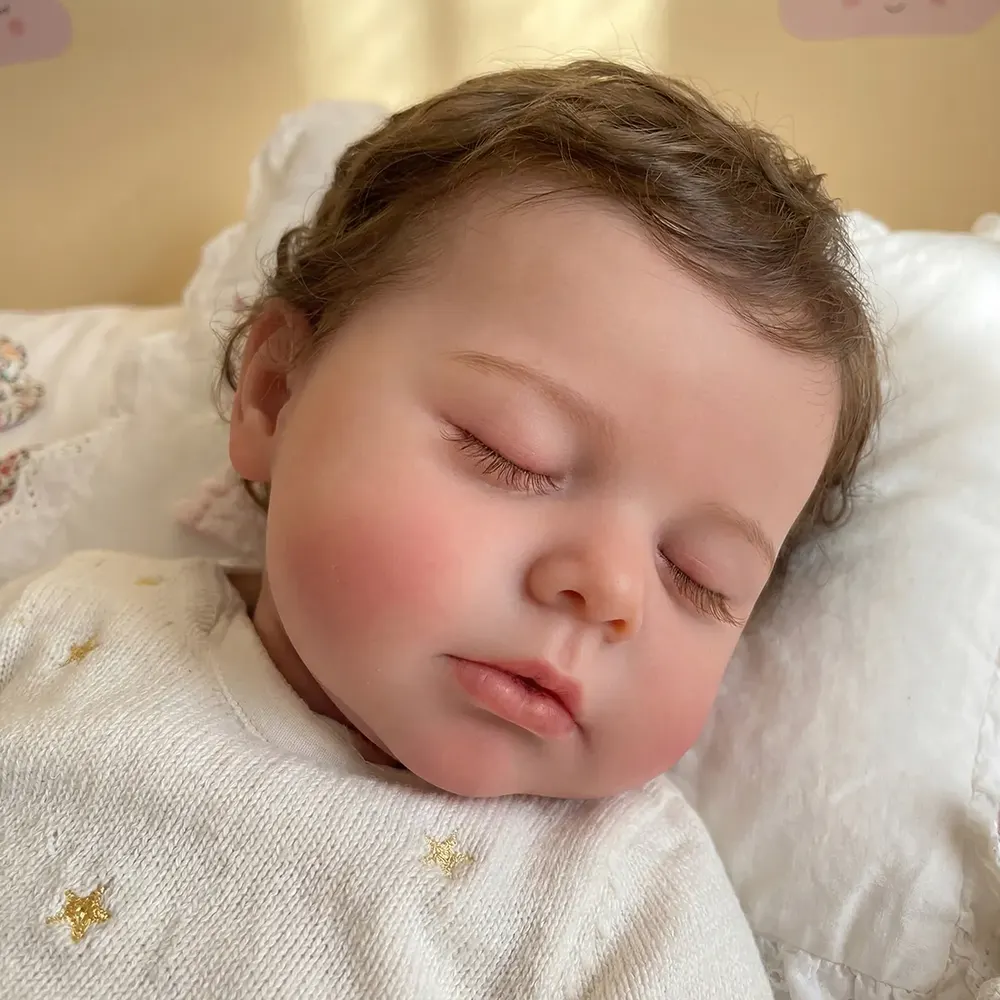Newborn Silicone Reborn Baby with Smooth Soft Skin, 12"/16" Dolls, photograph 3