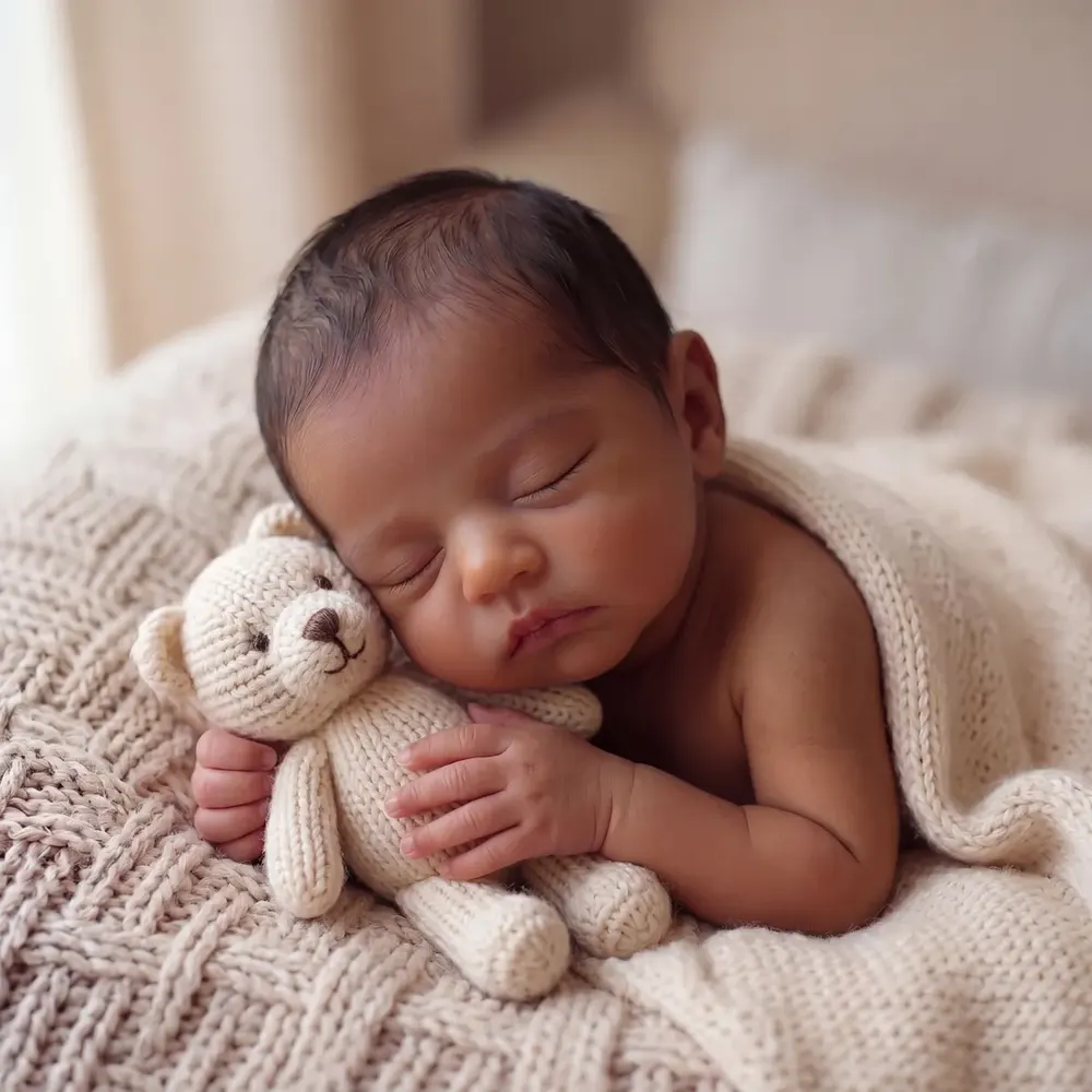 12"/16" Full Body Silicone African-American Reborn Baby Doll Miles—Ultra Realistic, photograph 4