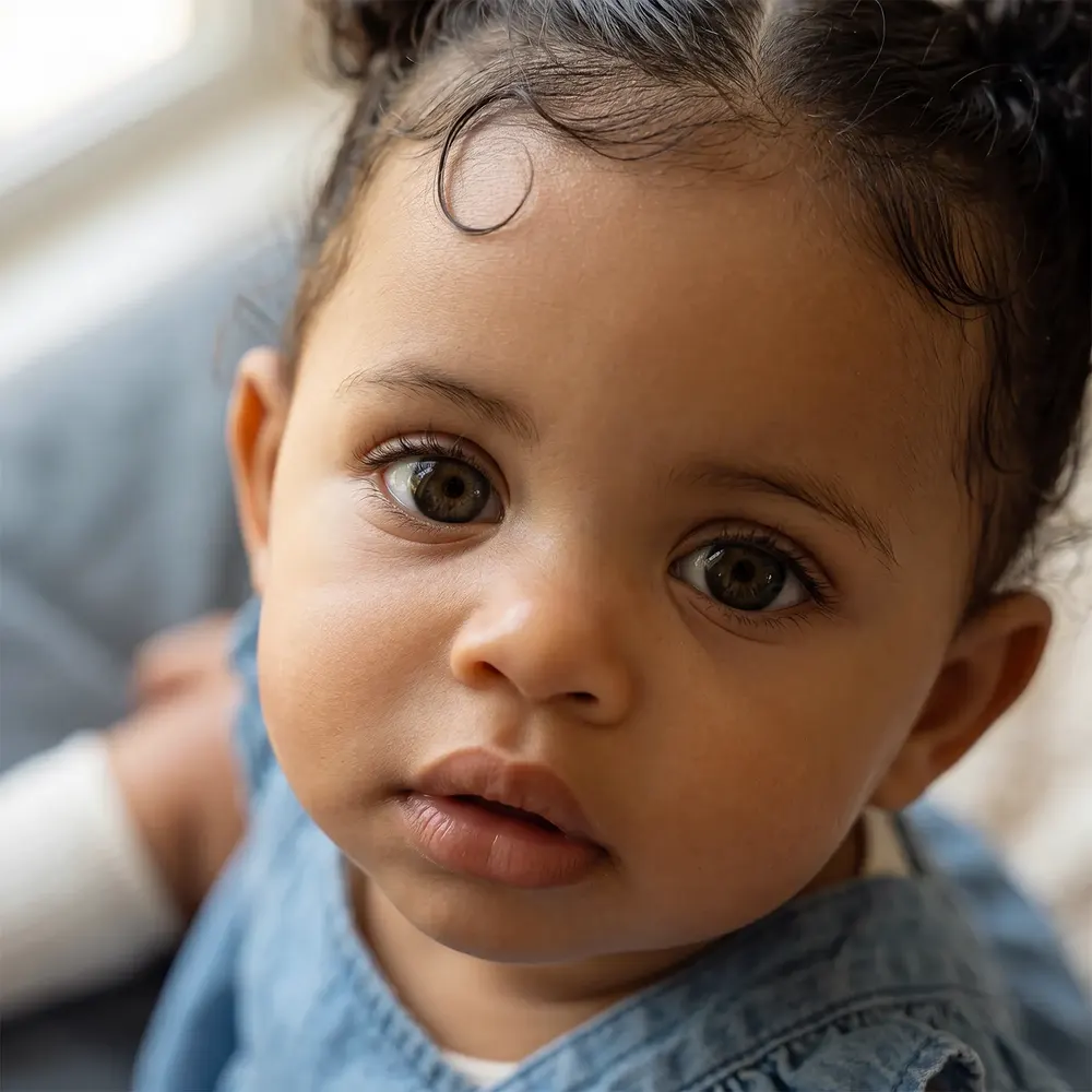 Heartbeat 20" African American Lifelike, Soft & Adorable Reborn Toddler Doll - Isla
