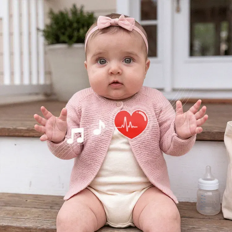 20" Heartbeat Reborn Baby Doll with Soft Body&Hand-rooted Hair - Bunella, photograph 3