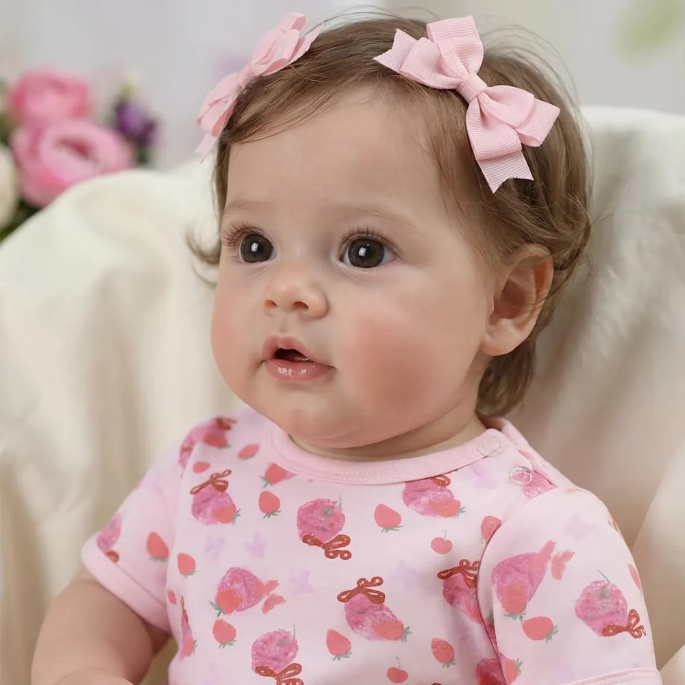 20" Supple-Textured Reborn Baby with Huggable Weighted Cloth Body, photograph 4