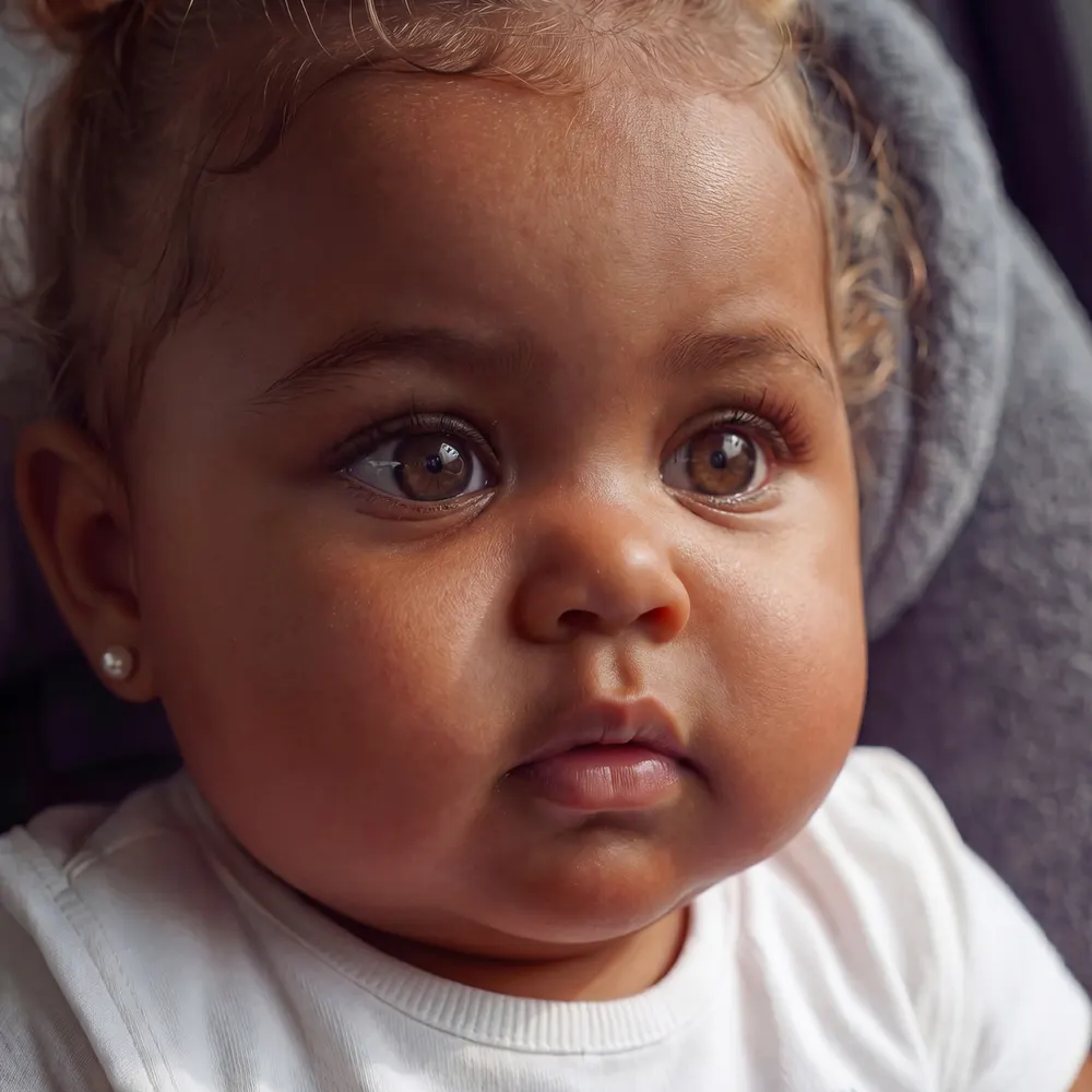 Amara– 12"/16" Full Body Silicone African American Reborn Baby Doll, photograph 5