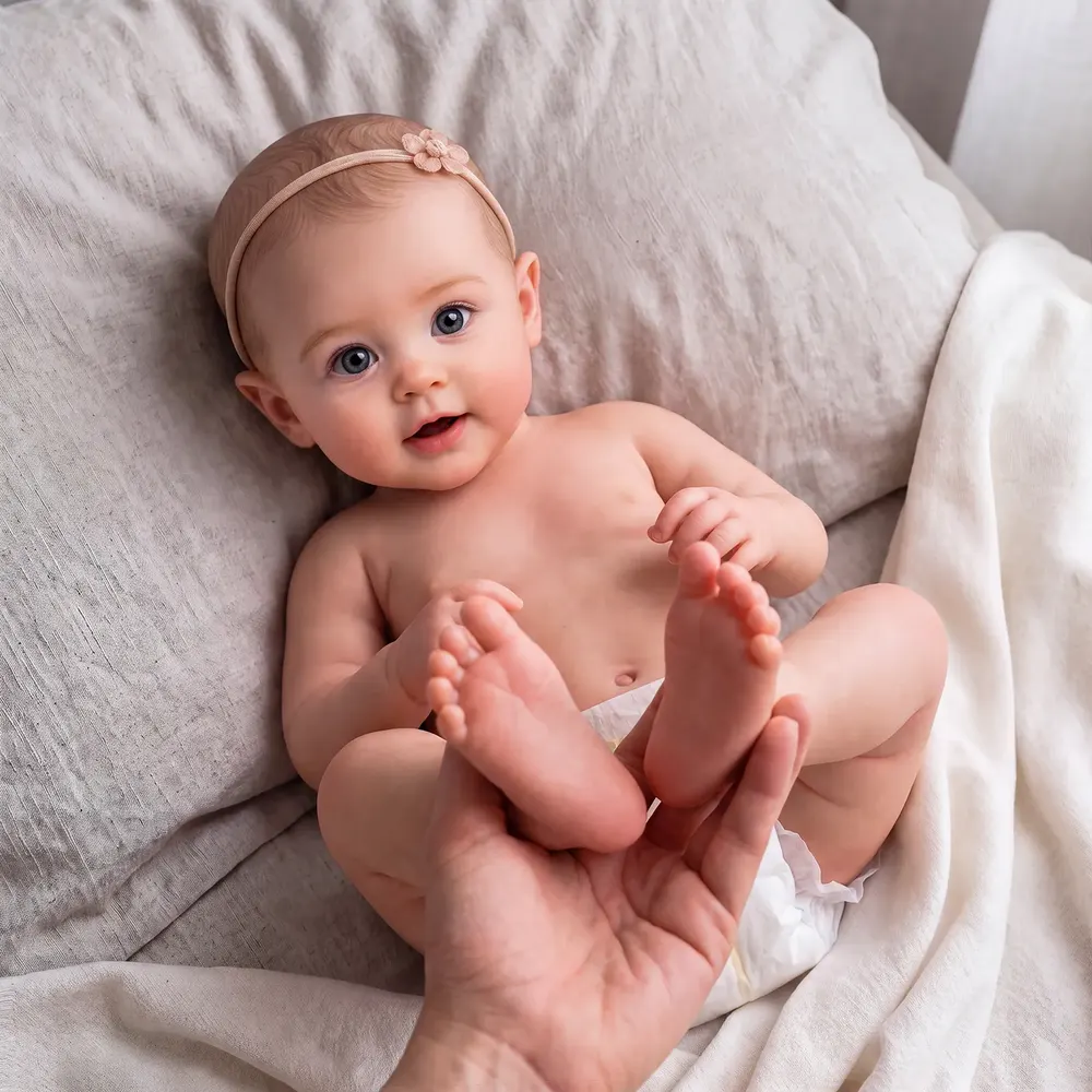 A Oliver reborn baby doll