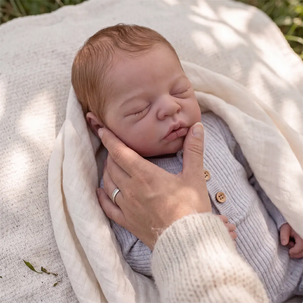 Full Body Silicone Doll 12"/16" Newborn Baby with Realistic Baby Face – Nia