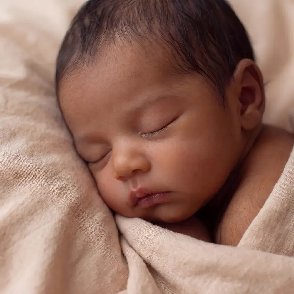 Miles 12"/16"African American Reborn Baby Doll, photograph 5