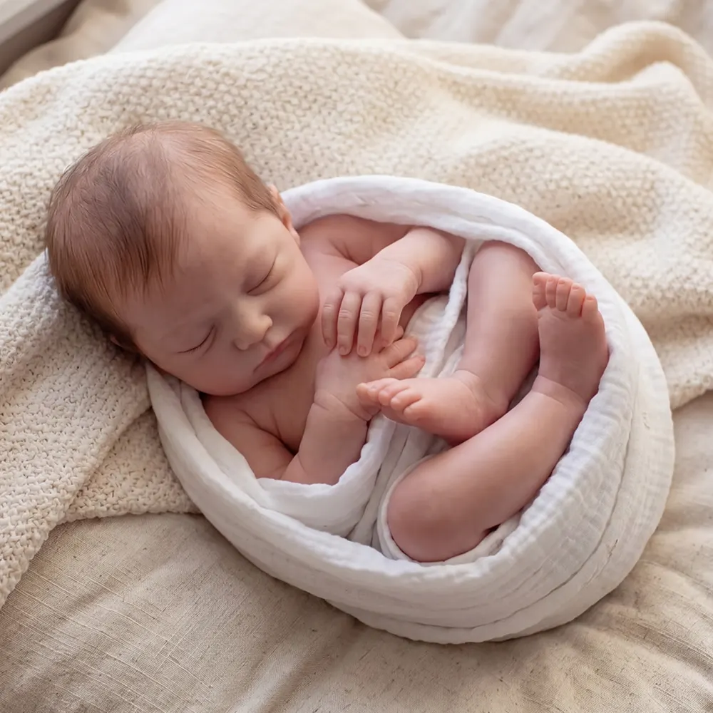 12" & 16" Reborn Baby Dolls Adorable Baby Face Newborn Baby Doll for Gentle Cuddles – Bex