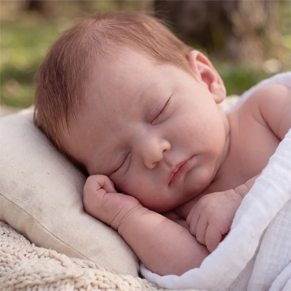 12" & 16" Reborn Baby Dolls with Lifelike Soft Skin Newborn Hand-Painted Features – Bex