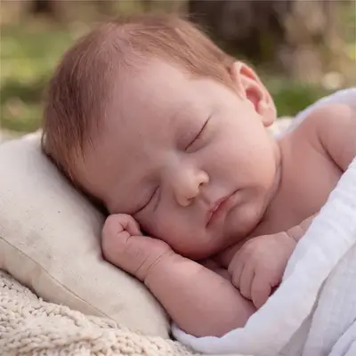 12" & 16" Reborn Baby Dolls with Lifelike Soft Skin Newborn Hand-Painted Features – Bex