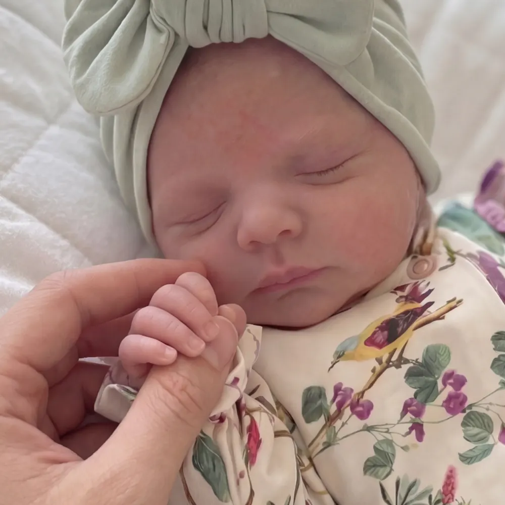 Realistic Baby Girl/Boy 12"/16" Sizes, Reborn Newborn Girl with Soft Natural Skin, photograph 5