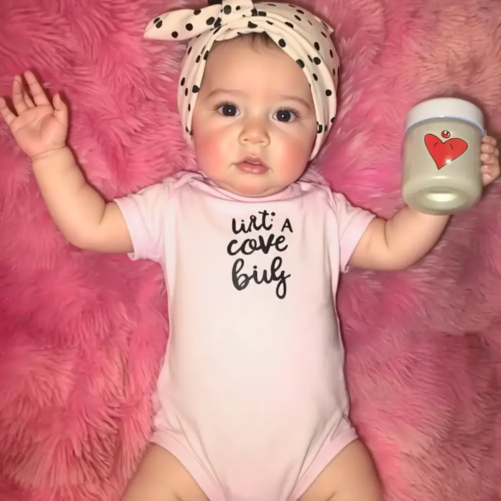 20" Touch Real Reborn Toddler Baby Doll Girl Blanco with Heartbeat and Sound, photograph 6