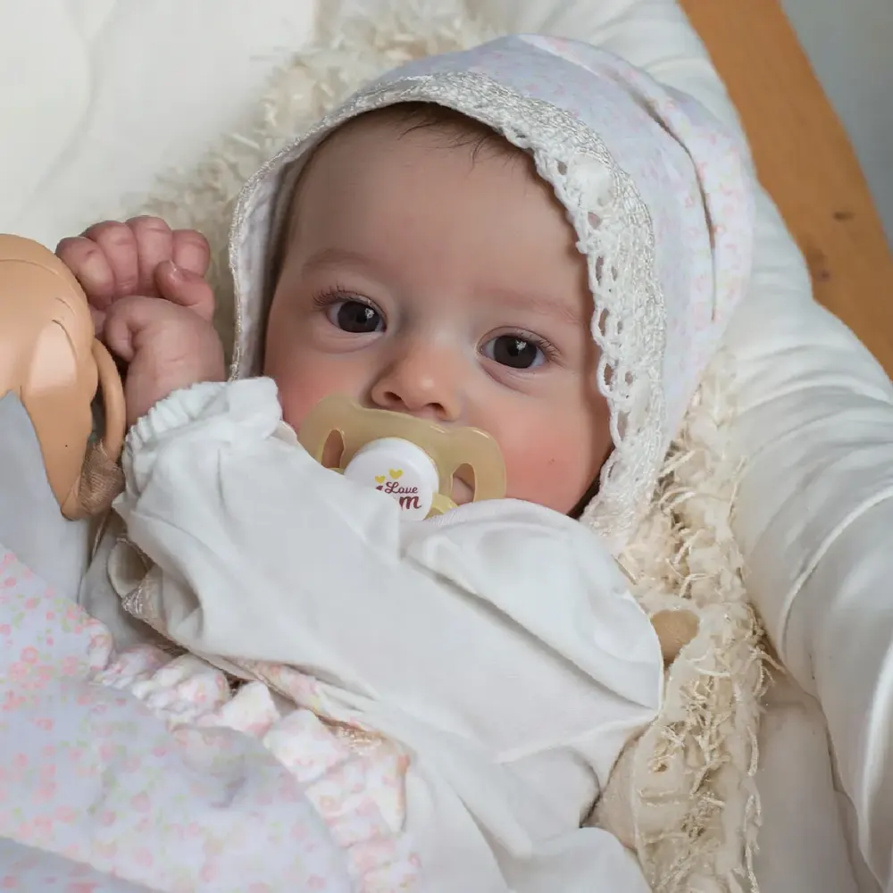 Reborn Baby Doll 18" Lifelike Soft Body Girl – Cosima, photograph 2