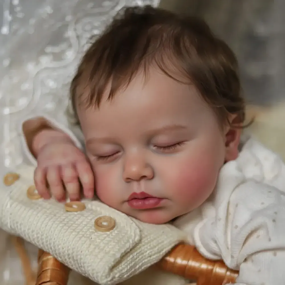 Reborn Baby Doll 20" Lifelike Soft Body Girl—Elvira, photograph 2