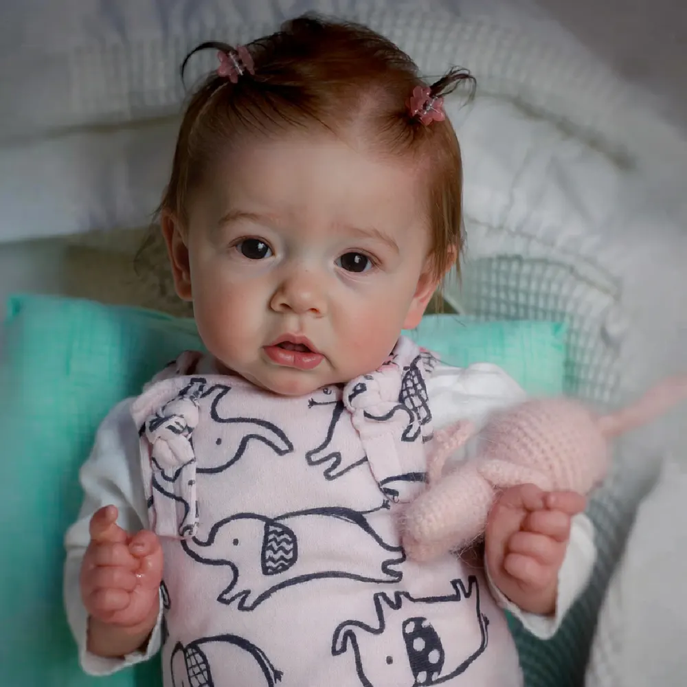 Reborn Baby Doll 20" Lifelike Soft Body Girl—Meliora, photograph 4