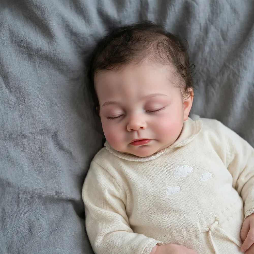 Reborn Baby Dolls Boy with Soft and Tender Realism, 12"/16"/20" Newborn, photograph 2