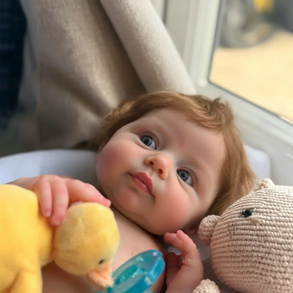 Reborn Baby Dolls Silicone with Lifelike Baby Touch, 12"/16"/20" Newborn Girls, photograph 2