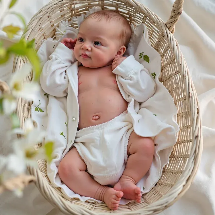 Reborn Baby Girl with Drink & Wet System, 12"/16" Newborn Dolls with Full Body, photograph 2