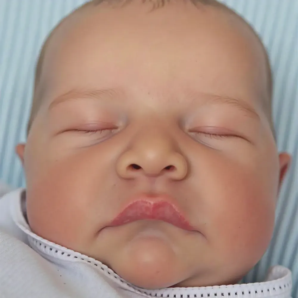 20" Real Lifelike Jax Sleeping Newborn Baby Boy Dolls, photograph 5