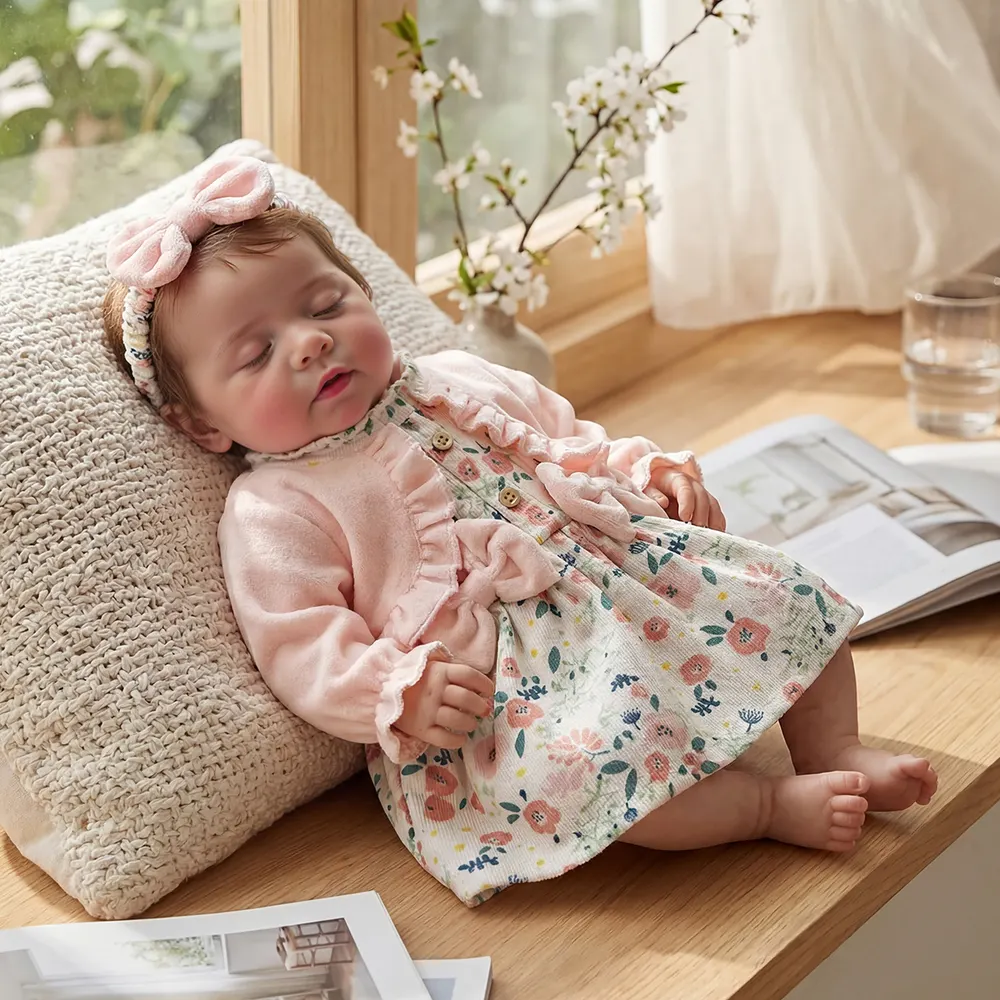 12" & 16" Full Body Silicone Bendable Reborn Baby Boy or Girl Dolls Named Amara, photograph 2