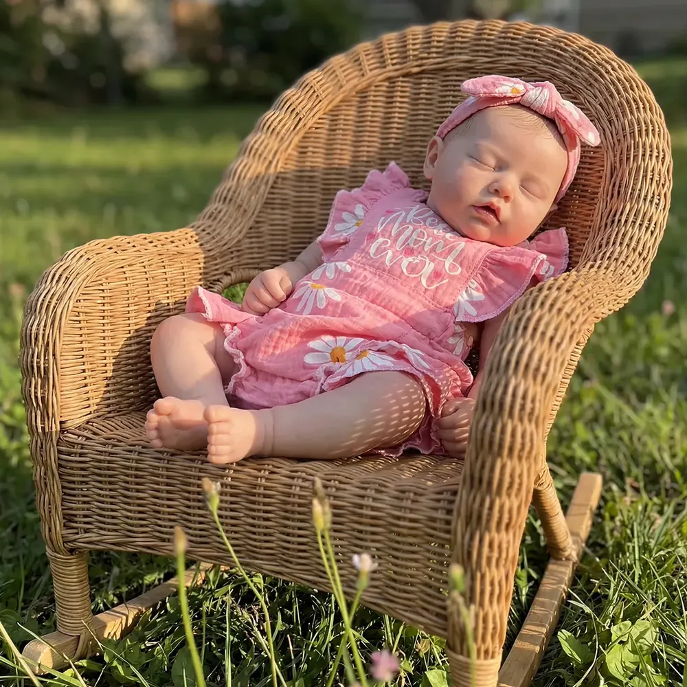 12"/16" Silicone Reborn Baby with Closed Eyes—Perfect for Collectors, photograph 2