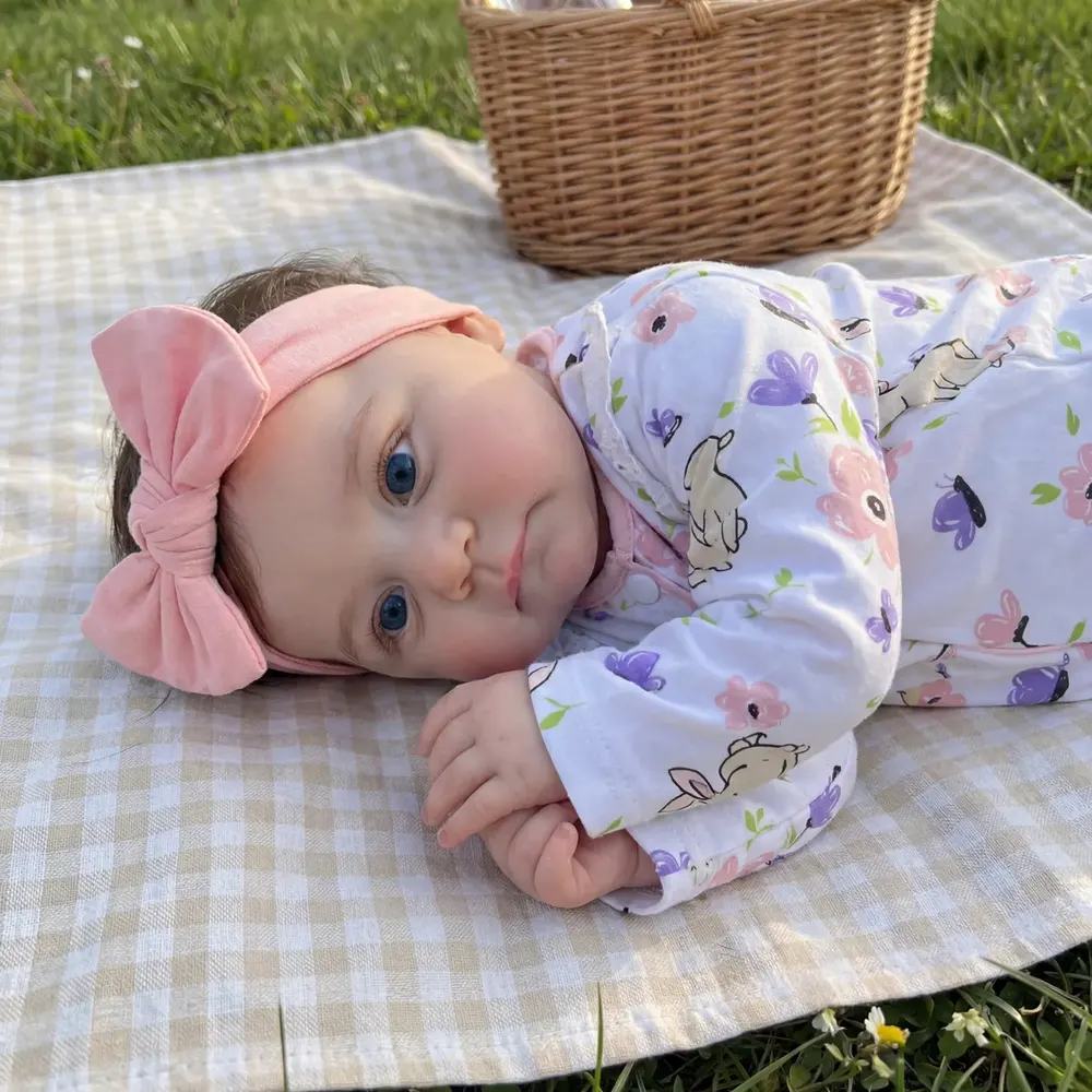 12" & 16" Full Body Silicone Bendable Reborn Baby Boy or Girl Dolls Named Felix, photograph 6