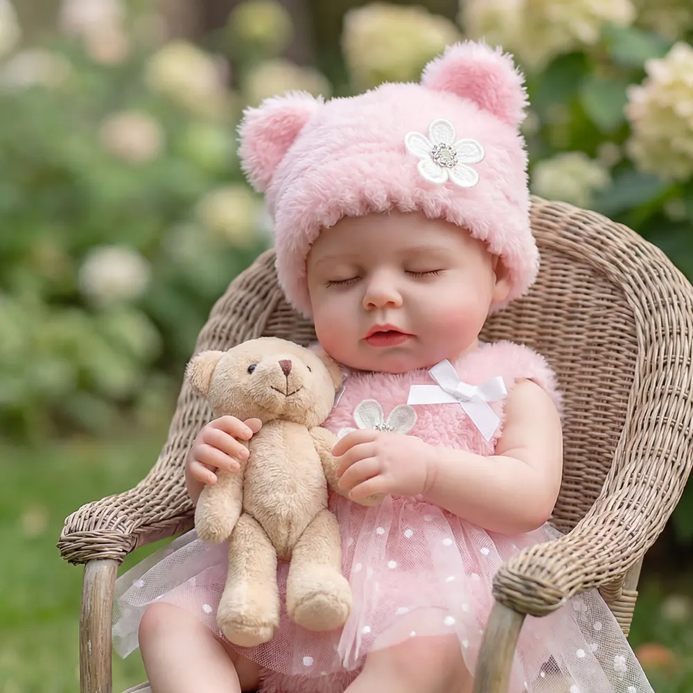 12"/16" Full Body Silicone Reborn Baby Named Arya with Soft Skin, photograph 3