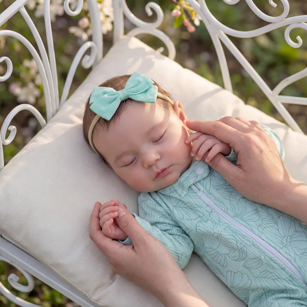 Newborn Reborn Dolls with Detailed Painted Hair, 20" Girl with Weighted Body, photograph 2