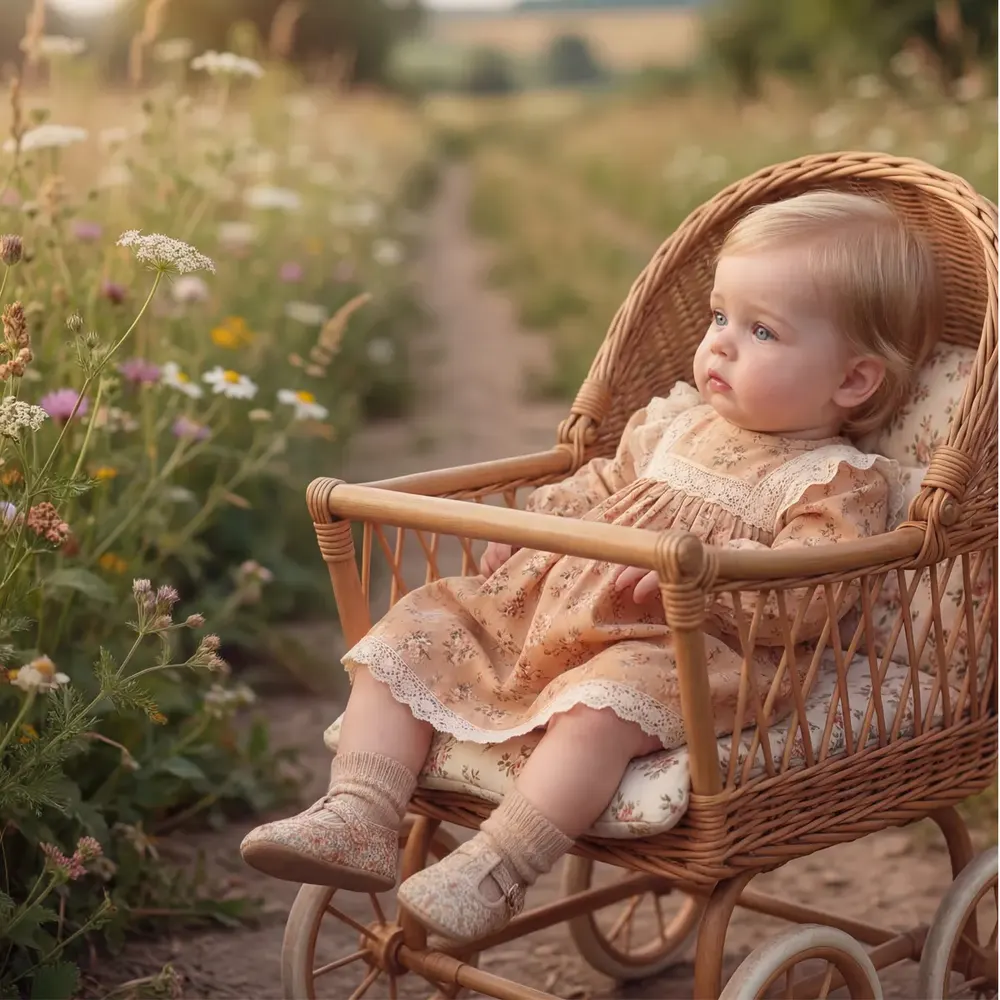 Toddler Reborn Baby Boy with Smooth Blonde Hair, 12"/16" Doll with Round Face, photograph 4
